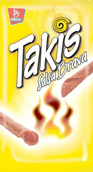 B BARCEL TAKIS SALSA BRAVA
