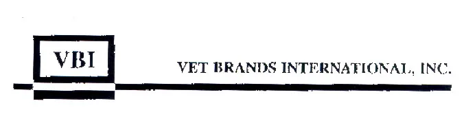 VBI VET BRANDS INTERNATIONAL, INC.