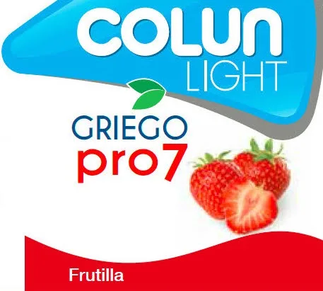 COLUN LIGHT GRIEGO PRO7 FRUTILLA