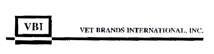 VBI VET BRANDS INTERNATIONAL, INC.