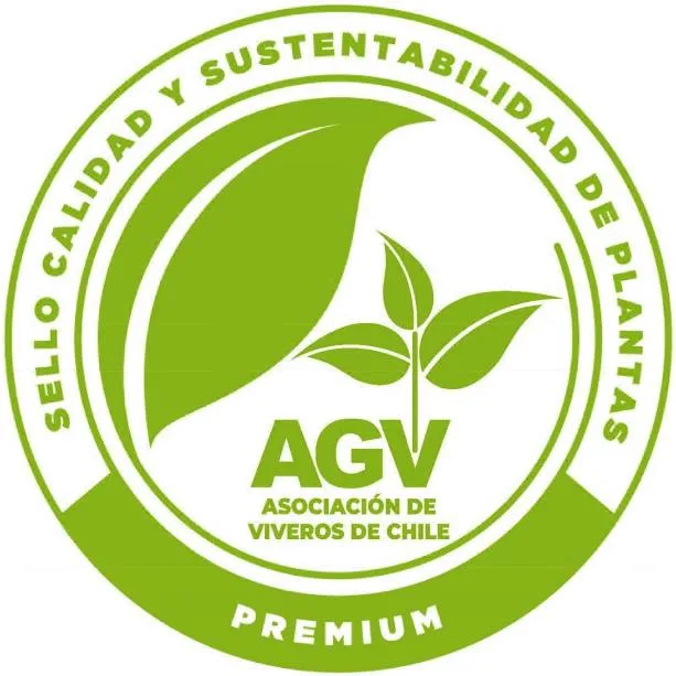 SELLO CALIDAD Y SUSTENTABILIDAD DE PLANTAS AGV ASOCIACIÓN DE VIVEROS DE CHILE PREMIUM