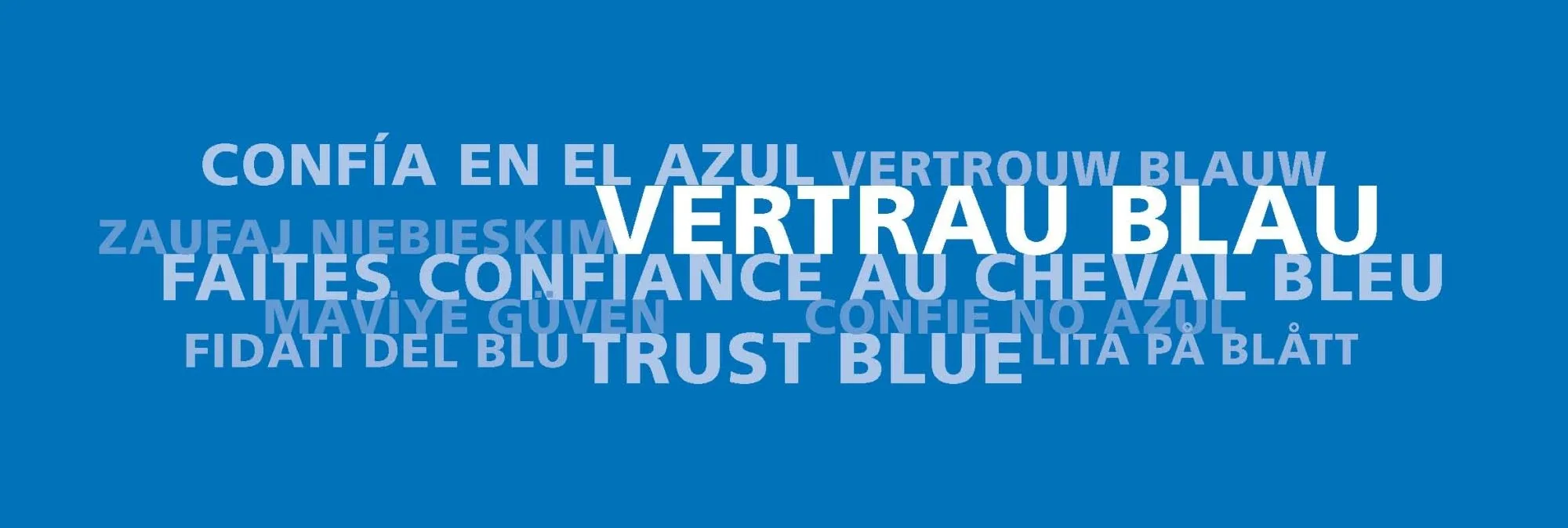 VERTRAU BLAU