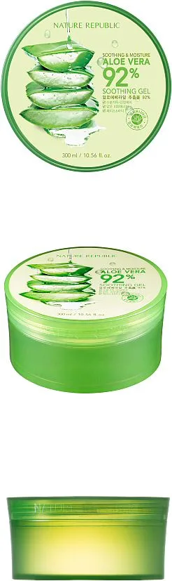 NATURE REPUBLIC SOOTHING & MOISTURE ALOE VERA 92% SOOTHING GEL