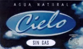 AGUA NATURAL CIELO SIN GAS