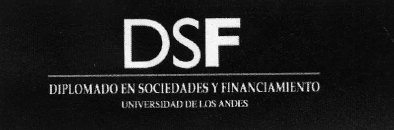 DSF DIPLOMADO EN SOCIEDADES Y FINANCIAMIENTO UNIVERSIDAD DE LOS ANDES