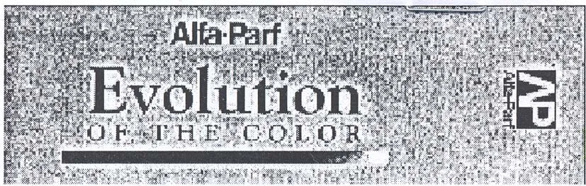 ALFA-PARF EVOLUTION OF THE COLOR