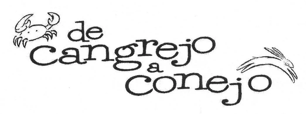 DE CANGREJO A CONEJO