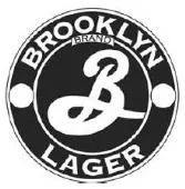B BROOKLYN LAGER BRAND