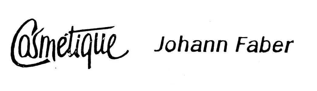 COSMETIQUE JOHANN FABER