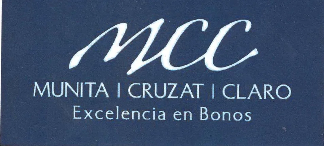 MCC MUNITA CRUZAT CLARO EXCELENCIA EN BONOS