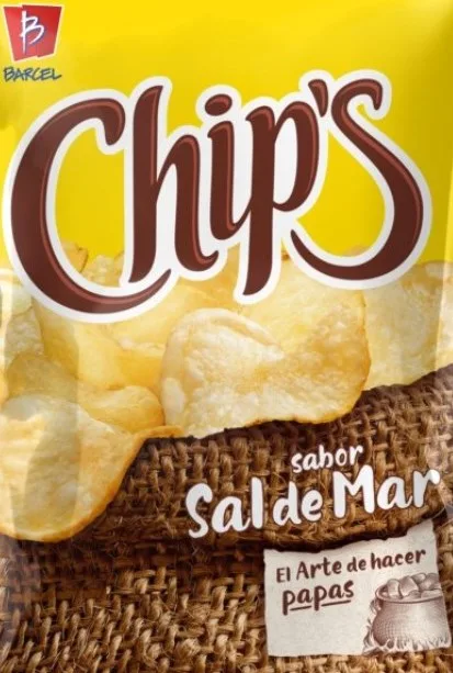 B BARCEL CHIP'S SABOR SAL DE MAR EL ARTE DE HACER PAPAS