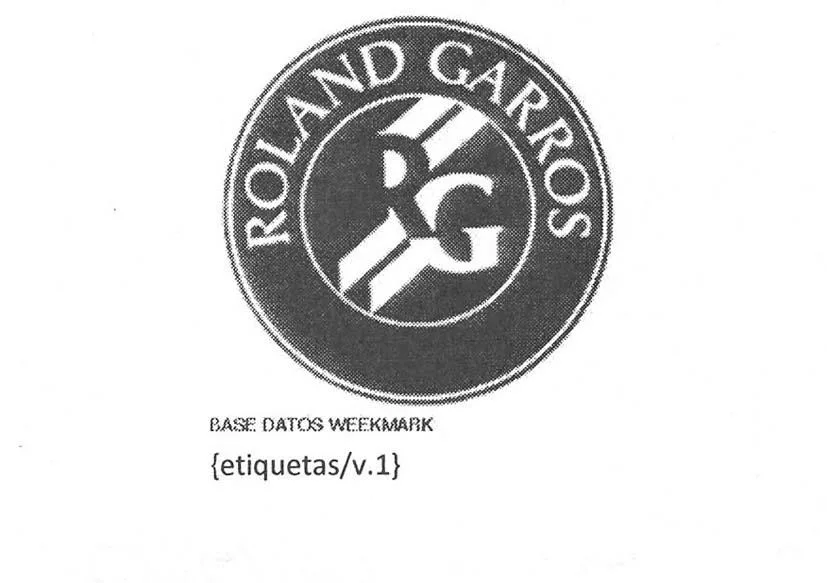 RG ROLAND GARROS