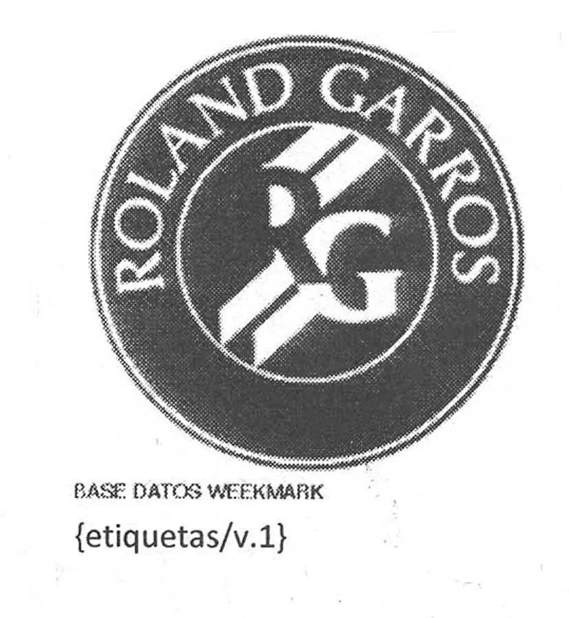 RG ROLAND GARROS