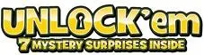 UNLOCK'em 7 MYSTERY SURPRISES INSIDE
