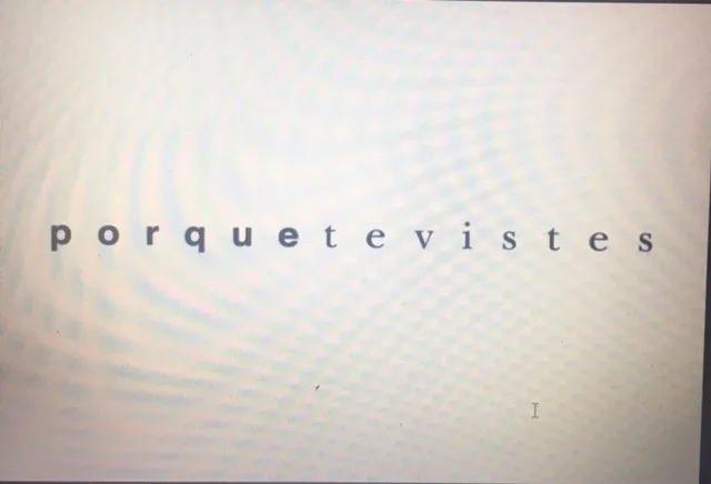 porquetevistes