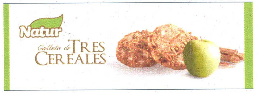 NATUR GALLETA DE TRES CEREALES