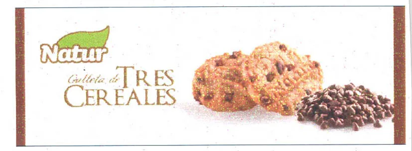 NATUR GALLETA DE TRES CEREALES