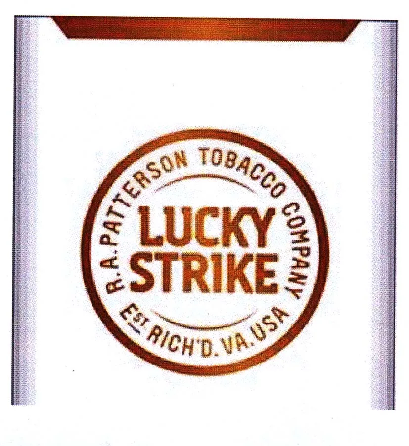 LUCKY STRIKE R.A. PATTERSON TOBACCO COMPANY EST RICH'D. VA. USA