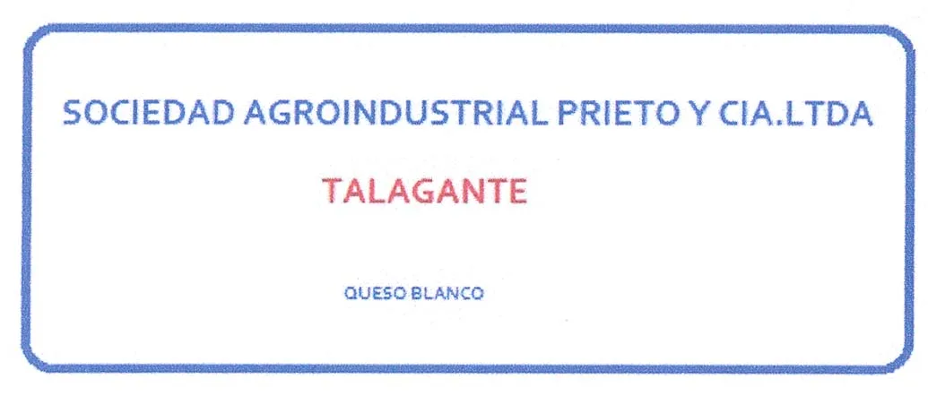 SOCIEDAD AGROINDUSTRIAL PRIETO Y CIA. LTDA. TALAGANTE