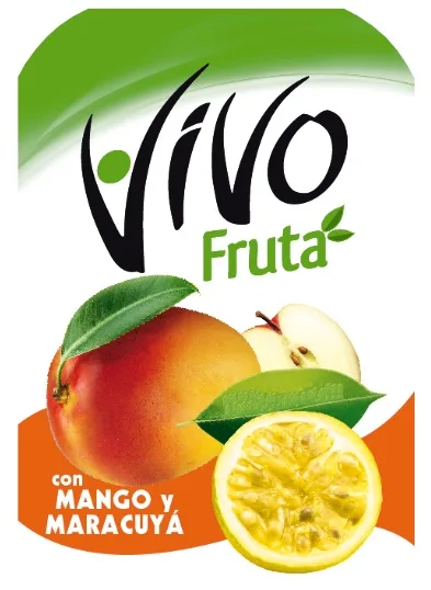 VIVO FRUTA CON MANGO Y MARACUYA