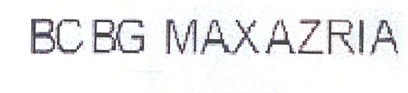 BC BG MAX AZRIA