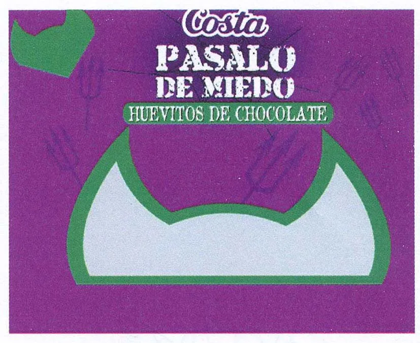 COSTA PASALO DE MIEDO HUEVITOS DE CHOCOLATE