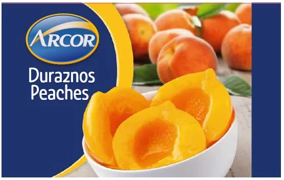 ARCOR DURAZNOS PEACHES