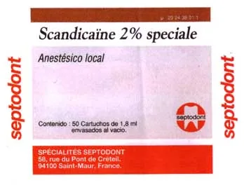 SCANDICAINE 2% SPECIALE