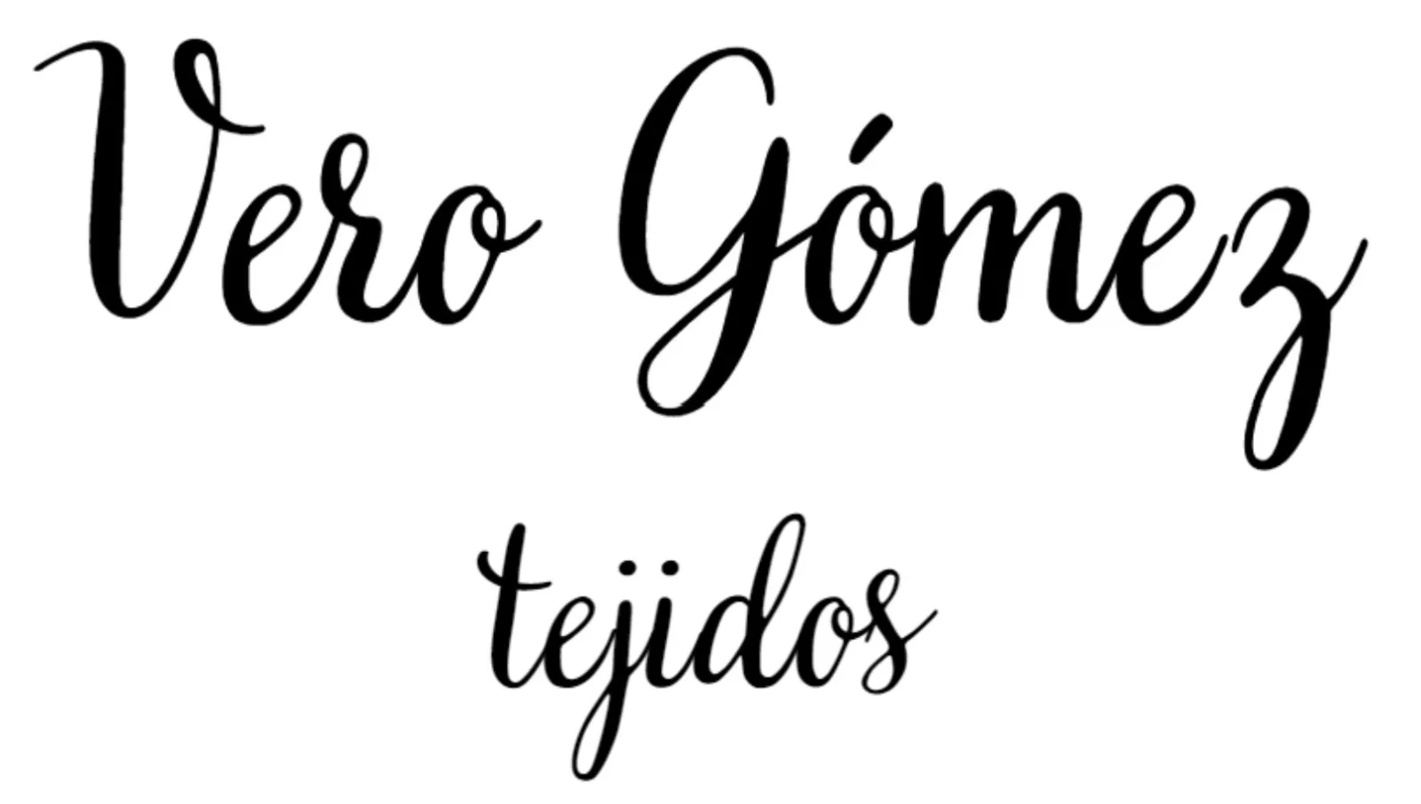 Vero Gómez tejidos