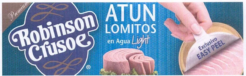 PREMIUM ROBINSON CRUSOE ATUN LOMITOS EN AGUA LIGHT EXCLUSIVO EASY PEEL