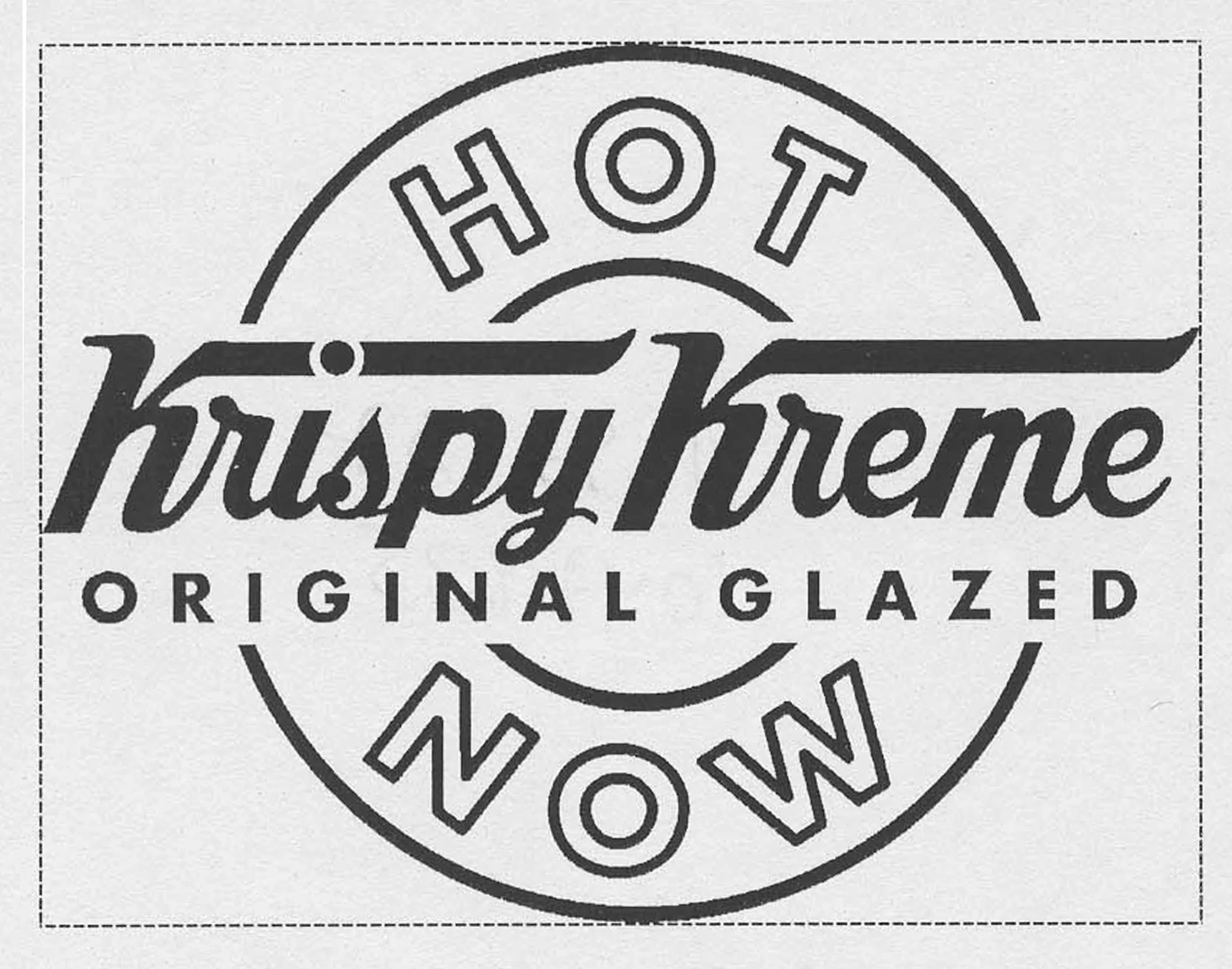 HOT KRISPY KREME ORIGINAL GLAZED NOW