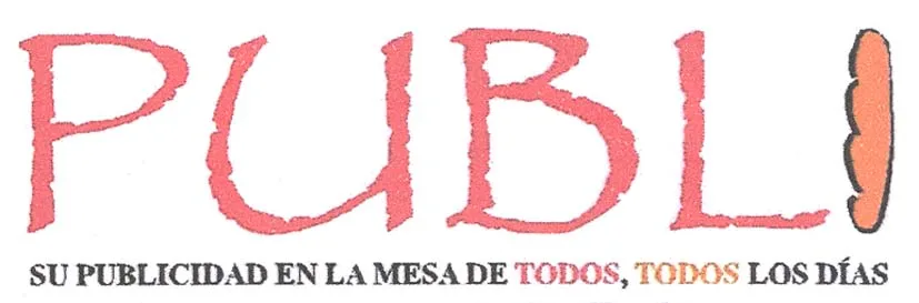 PUBLI, SU PUBLICIDAD EN LA MESA DE TODOS, TODOS LOS DIAS