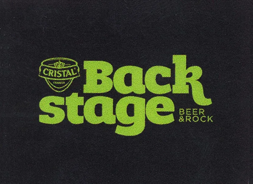 CRISTAL BACK STAGE BEER & ROCK