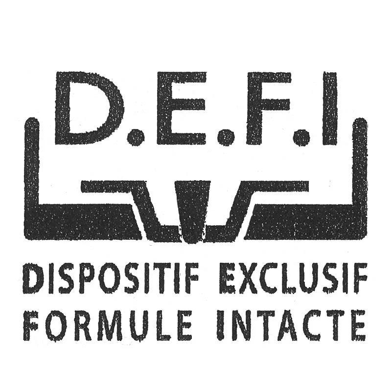 D.E.F.I. DISPOSITIF EXCLUSIF FORMULE INTACTE