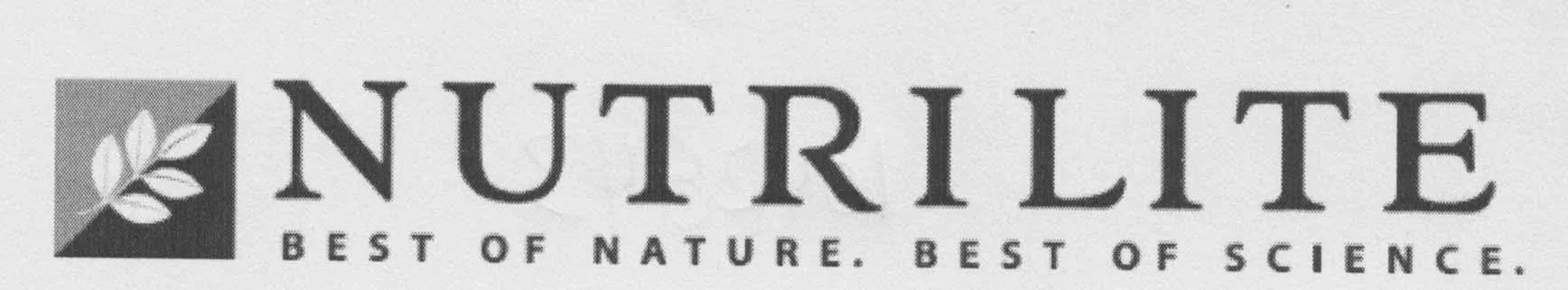NUTRILITE BEST OF NATURE. BEST OF SCIENCE.