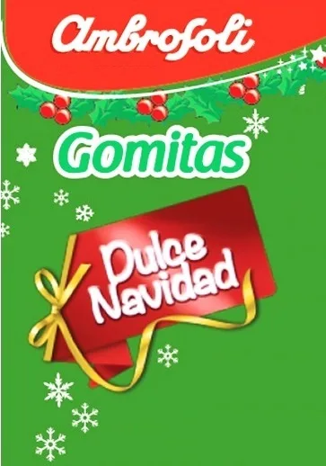 AMBROSOLI GOMITAS DULCE NAVIDAD