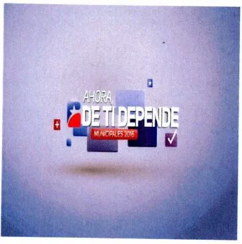 AHORA, DE TI DEPENDE MUNICIPALES 2016