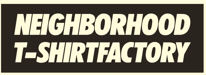NEIGHBORHOOD T-SHIRTFACTORY