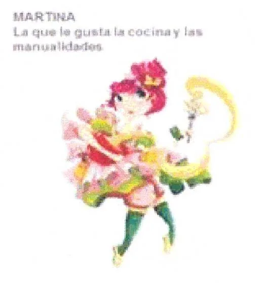 MARTINA LA QUE LE GUSTA LA COCINA Y LAS MANUALIDADES