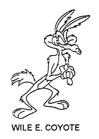 WILE E .COYOTE