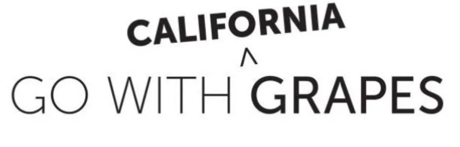GO WITH CALIFORNIA GRAPES