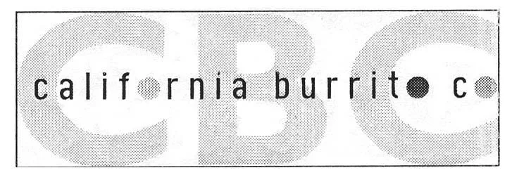 CBC CALIFORNIA BURRITO CO