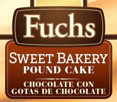 FUCHS SWEET BAKERY POUND CAKE CHOCOLATE CON GOTAS DE CHOCOLATE
