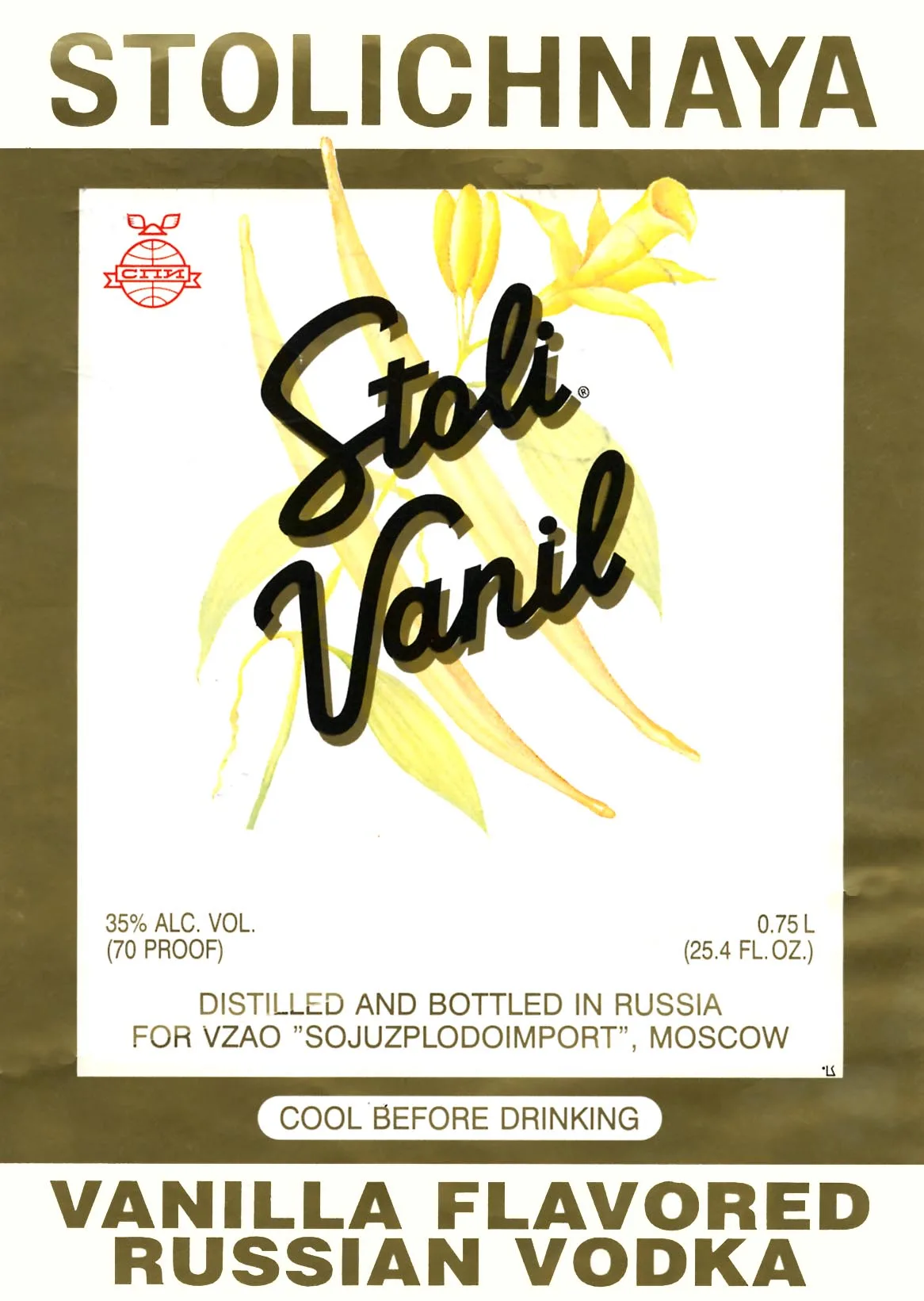 STOLICHNAYA VANIL