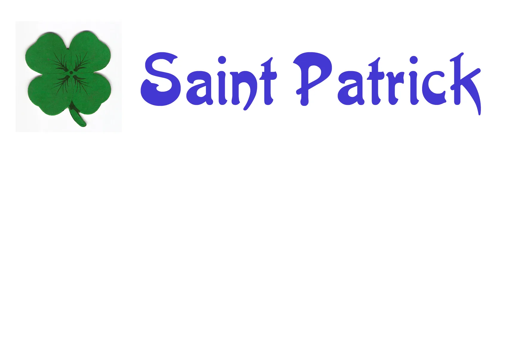 Saint Patrick