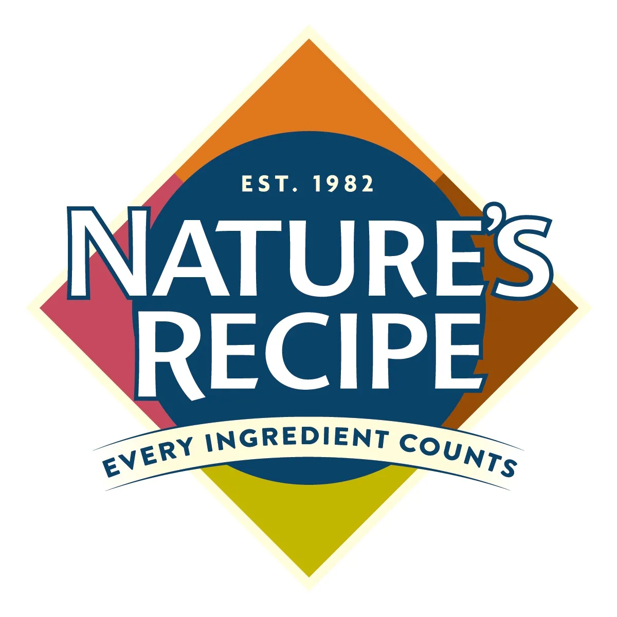 EST. 1982 NATURE'S RECIPE EVERY INGREDIENT COUNTS