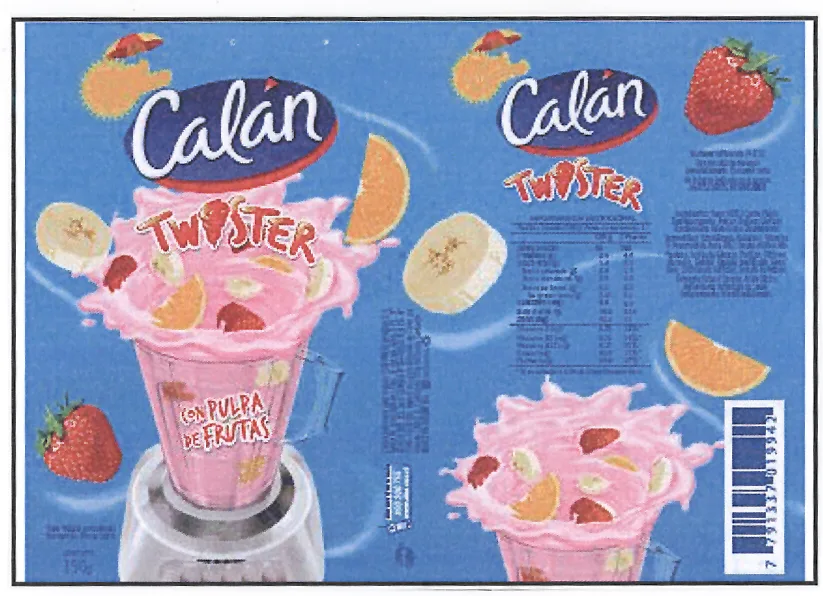 CALAN TWISTER CON PULPA DE FRUTAS