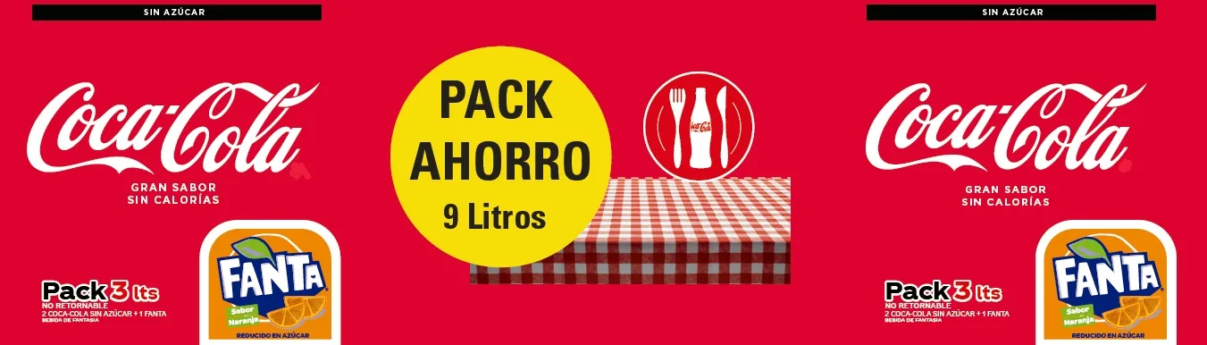 COCA-COLA GRAN SABOR SIN CALORÍAS FANTA