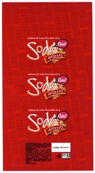 GALLETAS DE SODA CALAF