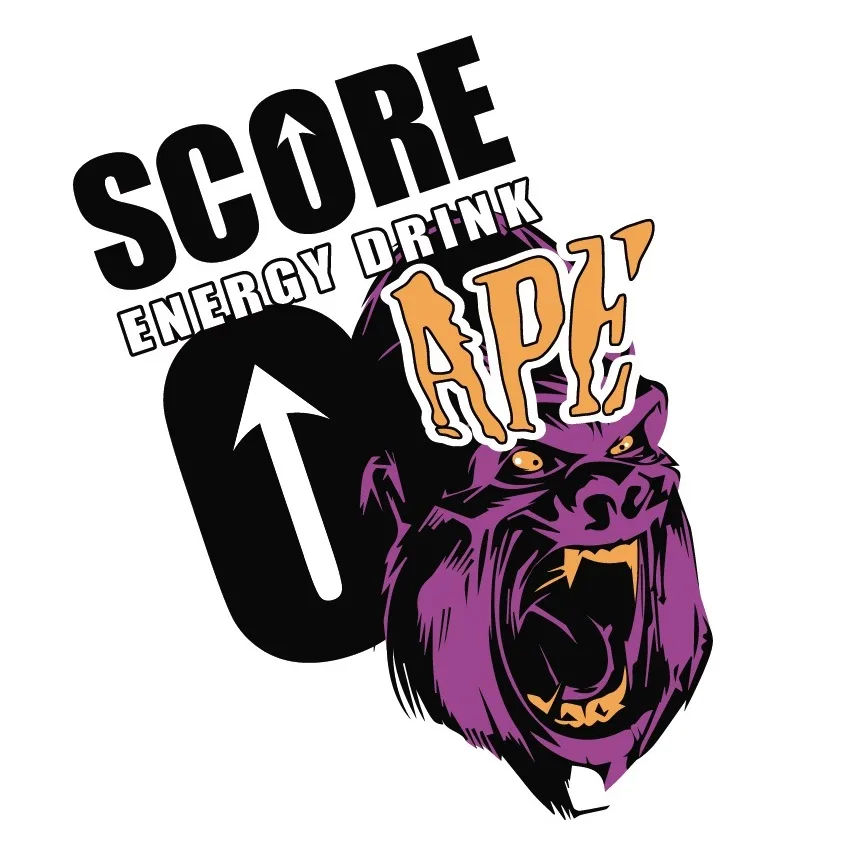 SCORE ENERGY DRINK APE